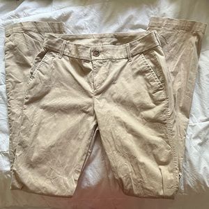 Old Navy boot-cut khaki pants